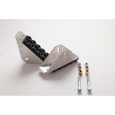 Bauer Ladder Replacement Shoe Kit for Bauer FG and Alum. Extension/Straight Ladders 07016